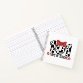 Carnet 100 Days of School Dalmatian Dog Boy Kid 100th Day (Intérieur)