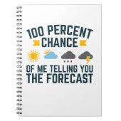 Carnet 100% de chance de moi vous dire la prévision (Devant)