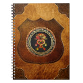 Carnet [100] Dragons rouges et jaunes (Devant)