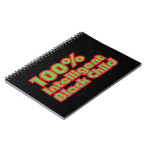 Carnet 100% Enfant noir intelligent