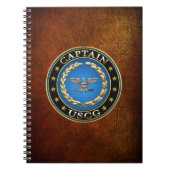 Carnet [100] Garde côtière : Capitaine (CAPT) (Devant)