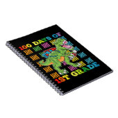 Carnet 100 Jours De 1Ere Année T Rex Dinosaur School (Côté Droit)