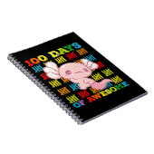 Carnet 100 Jours De L'Impressionnant Axolotl 100E Jour De (Côté Droit)