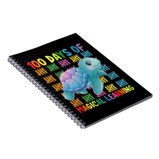 Carnet 100 Jours De Magical Learning Turtle School (Côté Droit)