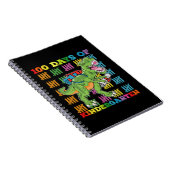 Carnet 100 Jours De Maternelle T Rex Dinosaur School (Côté Droit)