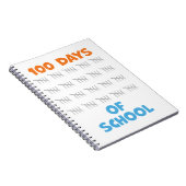 Carnet 100 jours d'école (Côté Droit)