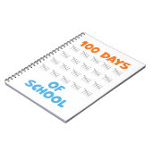Carnet 100 jours d'école (Côté gauche)