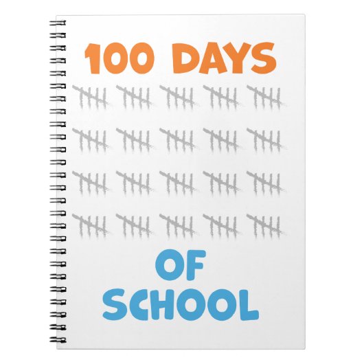 Carnet 100 jours d'école (Devant)