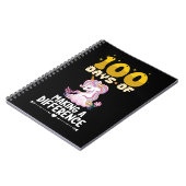 Carnet 100 jours d'école licorne qui fait une différence (Côté gauche)