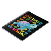 Carnet 100 Jours D'Enseignant De Tortue (Côté gauche)