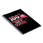 Carnet 100 Jours Flamazing d'école Professeur Flamant (Côté Droit)