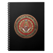 Carnet [100] Master Mason - Carré Or & Compass (Devant)
