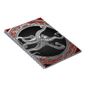 Carnet [100] Octopus d'argent sacré en posture défensive (Côté Droit)