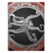 Carnet [100] Octopus d'argent sacré en posture défensive (Devant)