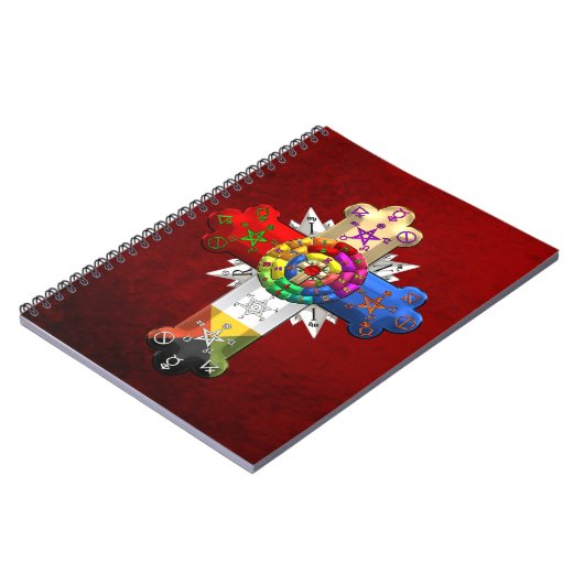 Carnet [100] Rosy Cross (Croix Rose) (Côté gauche)