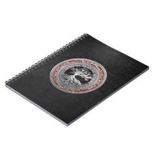 Carnet [100] Treasure Trove : Celtic Tree of Life [Argent