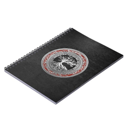 Carnet [100] Treasure Trove : Celtic Tree of Life [Argent (Côté gauche)
