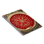 Carnet [100] Vegvisir - Viking Gold Magic Runic Compass (Côté Droit)