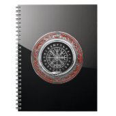 Carnet [100] Vegvisir - Viking Silver Magic Runic Compass (Devant)