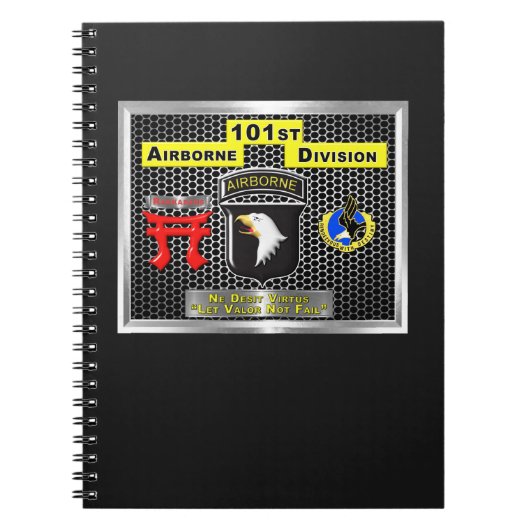 Carnet 101e division aéroportée (Devant)