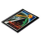 Carnet 10e Rallye Automobile de Monte Carlo (Côté gauche)