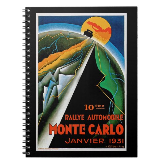 Carnet 10e Rallye Automobile de Monte Carlo (Devant)