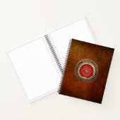 Carnet [110] Vegvisir - Viking Gold Magic Runic Compass (Intérieur)