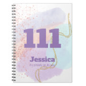 Carnet 111 Aligner et Manifest Numéros d'ange Vibes haute (Devant)