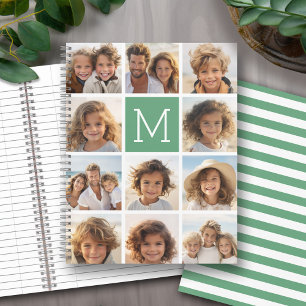 Carnet 11 Collage photo Monogramme PEUT MODIFIER LA COULE