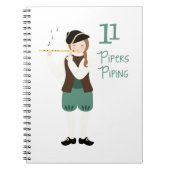 Carnet 11 tuyauteries (Devant)