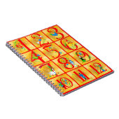 Carnet 12 jours de nombres d'art populaire de chanson de (Côté Droit)