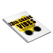 Carnet 13e Grade Vibes Shirt back To School First Day (Côté Droit)