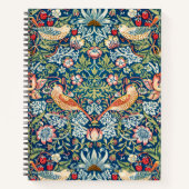 Carnet 1565-William Morris fraise (Devant)