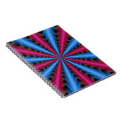Carnet 16 Segments en rose et bleu (Côté Droit)