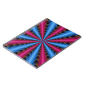 Carnet 16 Segments en rose et bleu (Côté gauche)