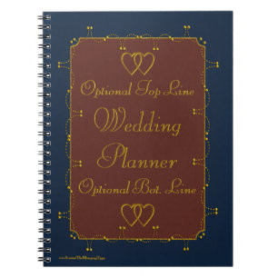 Carnet 1776 Mariage Collection Planner personnalisé