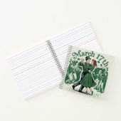 Carnet 17 mars saint Patrick. Festival irlandais (Intérieur)
