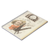 Carnet 1820-1910) pages titre de Nadar (de "La Lune", (Côté gauche)