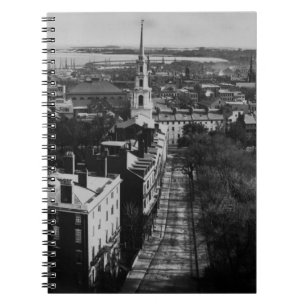 Carnet 1859 : Une vue de Boston de la Chambre d'état