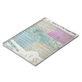 Carnet 1870 Carte New York City Central Park (Côté gauche)