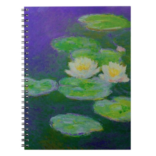 Carnet 1897 de nénuphars de Monet (Devant)