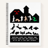 Carnet 18 Images Tangram Halloween (Devant)