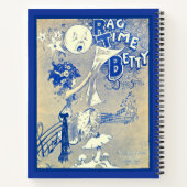 Carnet 1909 Ragtime Betty partition art (Dos)