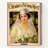 Carnet 1919 Oh ! Quelle feuille de chanson Pal Était Mary (Dos)