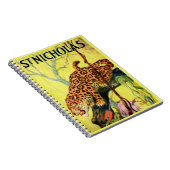 Carnet 1929 Revue Saint-Nicolas couverture léopard (Côté Droit)