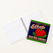 Carnet 1930 Elkay Solid Pack Tomates peut étiquette (Intérieur)