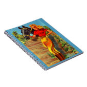 Carnet 1940 pin-up gal et cheval (Côté Droit)