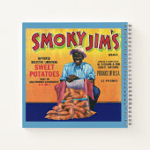 Carnet 1940 Smoky Jim's sweet potato crate étiquette (Dos)