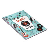 Carnet 1950's Retro Rock 'n' Roll Music (Côté Droit)