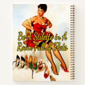 Carnet 1950's Trying on Shoes par Gil Elvgren (Dos)